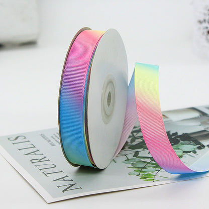 Rainbow Satin Ribbon