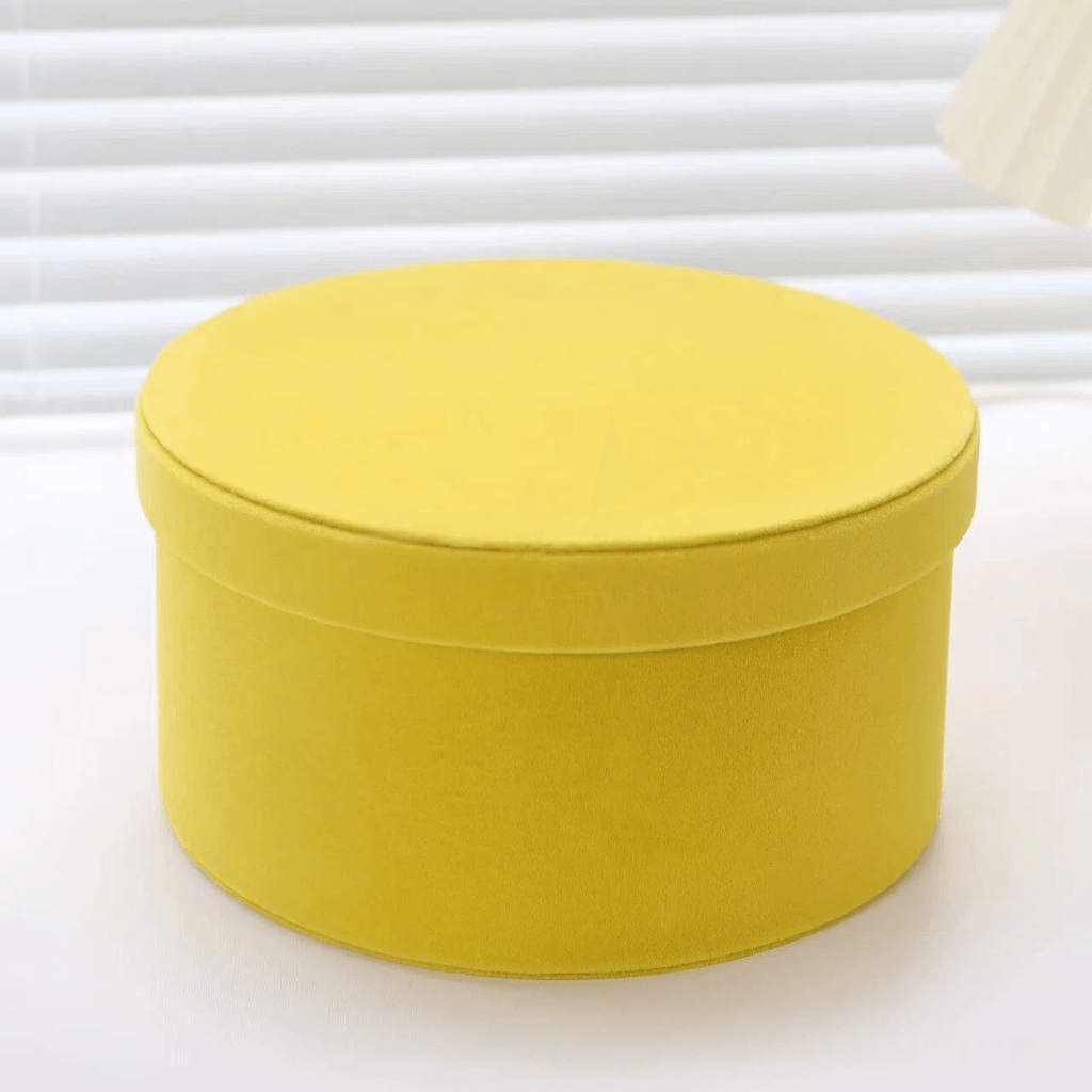 Velvet Round Gift Box