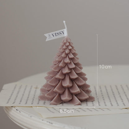 Bougie parfumée au sapin de Noël