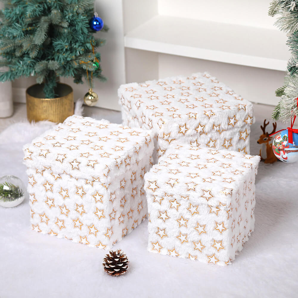 Christmas Gold Square Box Set