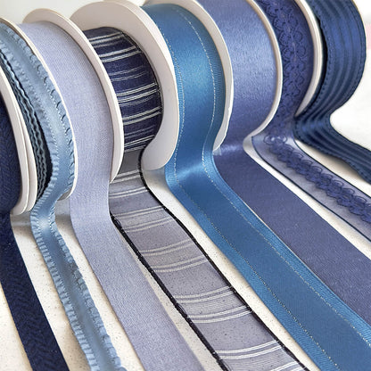 Ruban de flocon de neige transparent de Noël