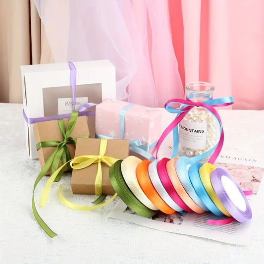 Satin Gift Flower Packaging Ribbon