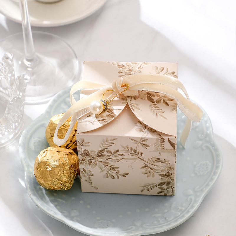 Guest Wedding Romantic Candy Paper Box