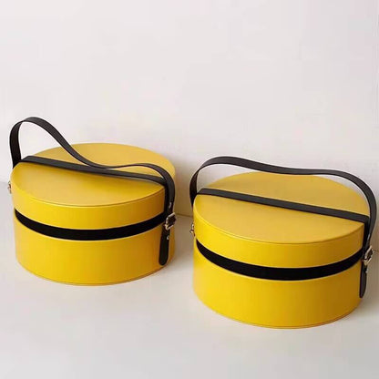 Yellow Portable Gift Box