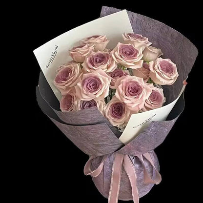 Embossed Flower Wrapping Paper, 15 × 20.8 Inch, 10 Sheets