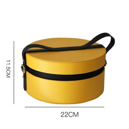 Yellow Portable Gift Box