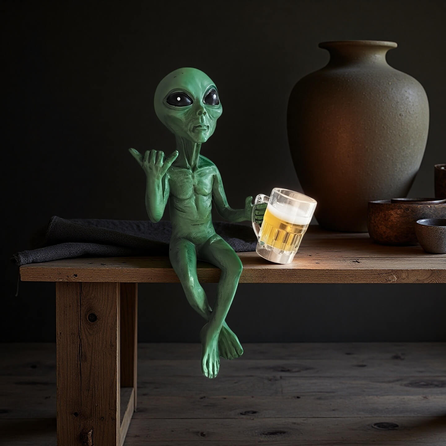 Alien Alien Statue for Decor
