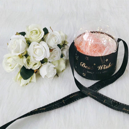 Christmas Hug Bucket Transparent Gift Box