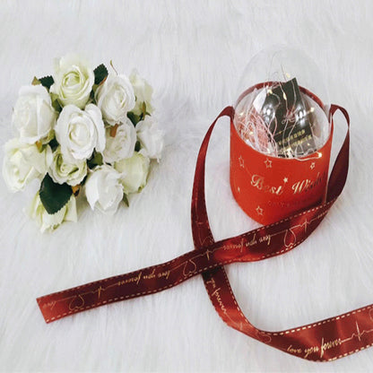 Christmas Hug Bucket Transparent Gift Box