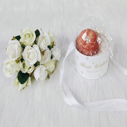 Christmas Hug Bucket Transparent Gift Box