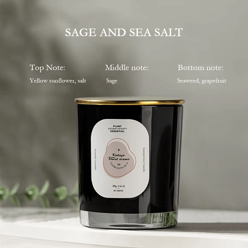 Aroma Scented Candle，Handmade Smokeless