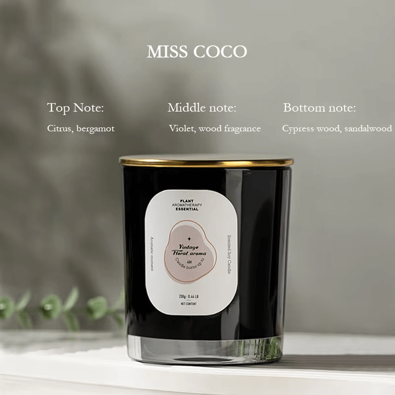 Aroma Scented Candle，Handmade Smokeless