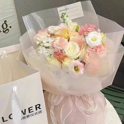 Jelly Film Waterproof Wrapping Paper, 22 Inch × 10 Yards