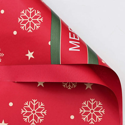 20 Sheets,  Flower Wrapping Paper for Christmas