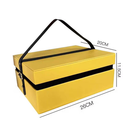 Yellow Portable Gift Box