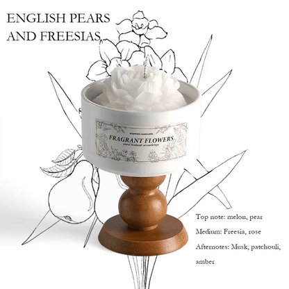 Vela perfumada para regalo de boda 