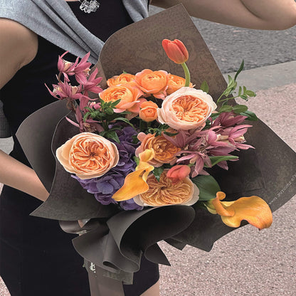 Gilded Maple Wrapping Paper