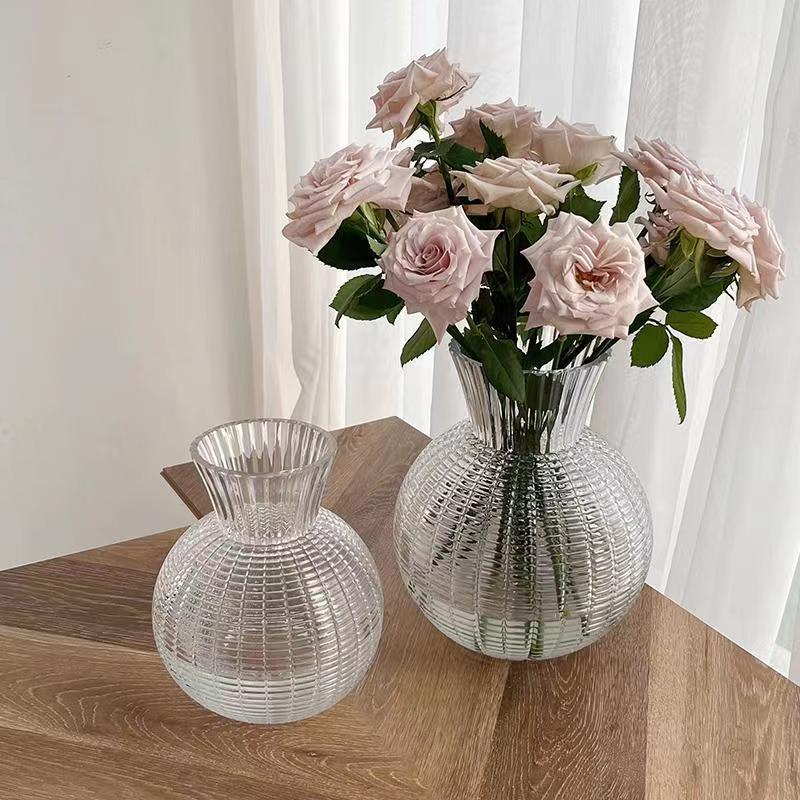 Vases à tubes à essai en verre