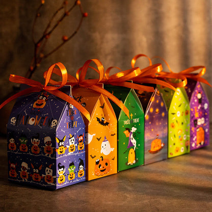 Halloween Kids Party Gift Box Gift Box 12 Patterns