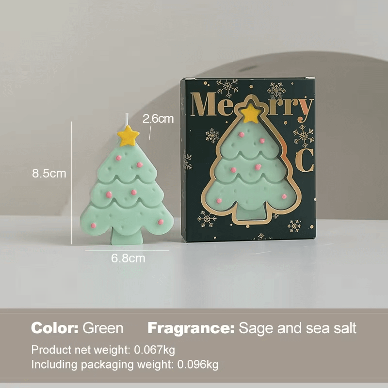 Christmas Tree Shape Scented Candle