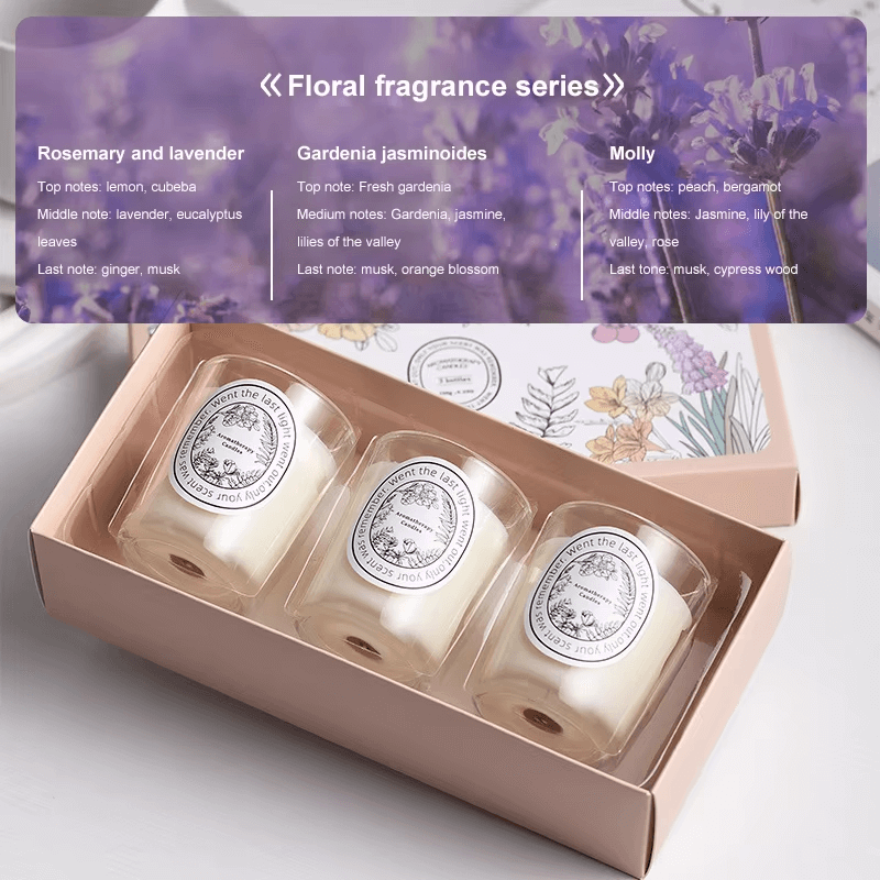 Gift Set Fragrance Scented Candle