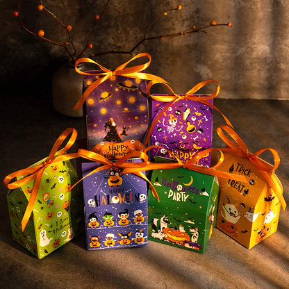 Halloween Kids Party Gift Box Gift Box 12 Patterns