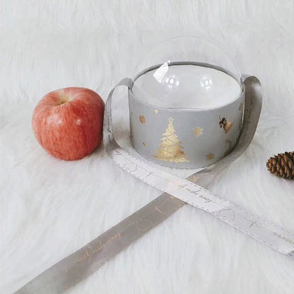 Christmas Hug Bucket Transparent Gift Box