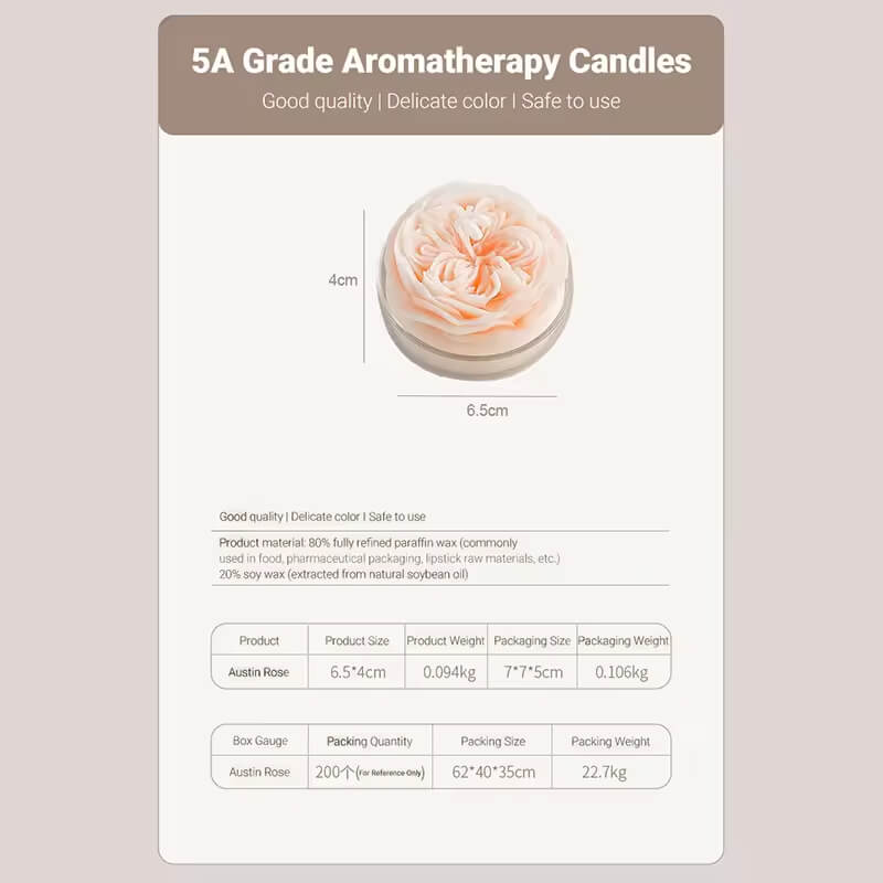 Bougie d'aromathérapie Météorite