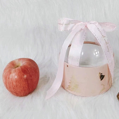 Christmas Hug Bucket Transparent Gift Box