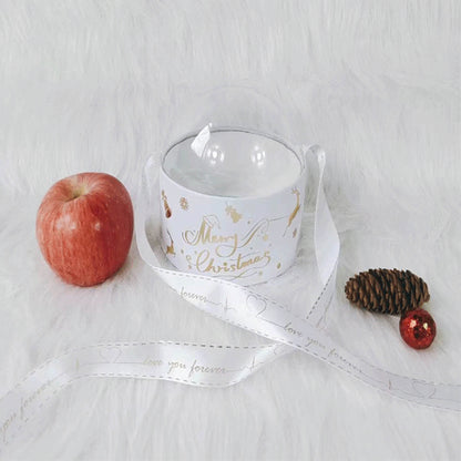 Christmas Hug Bucket Transparent Gift Box