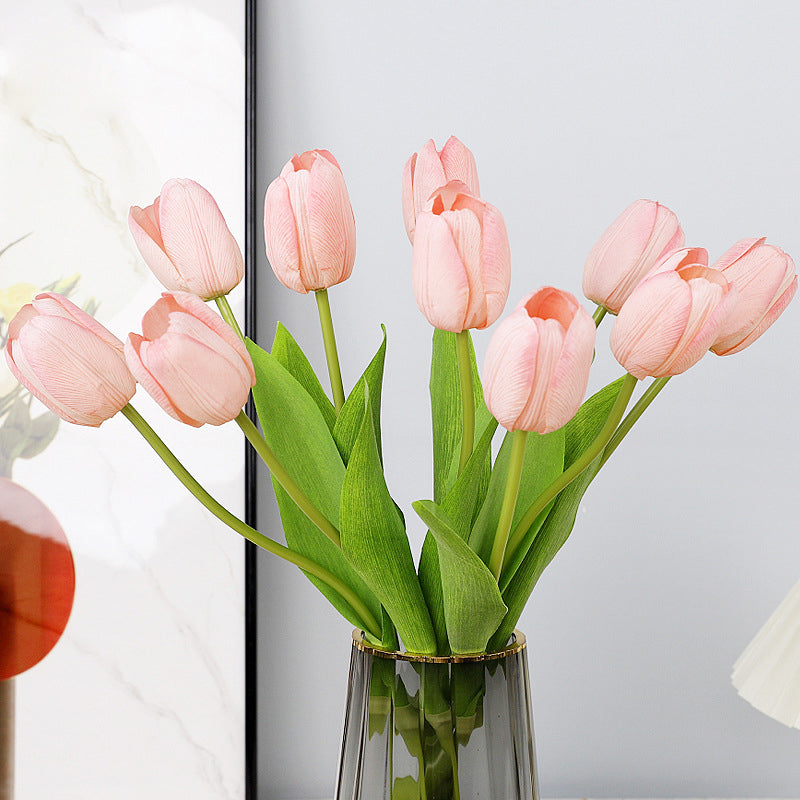 Realistic Artificial Tulip Flowers