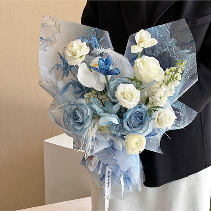 Art Wrapping Paper, 22.8 × 22.8 Inch, 20 Sheets