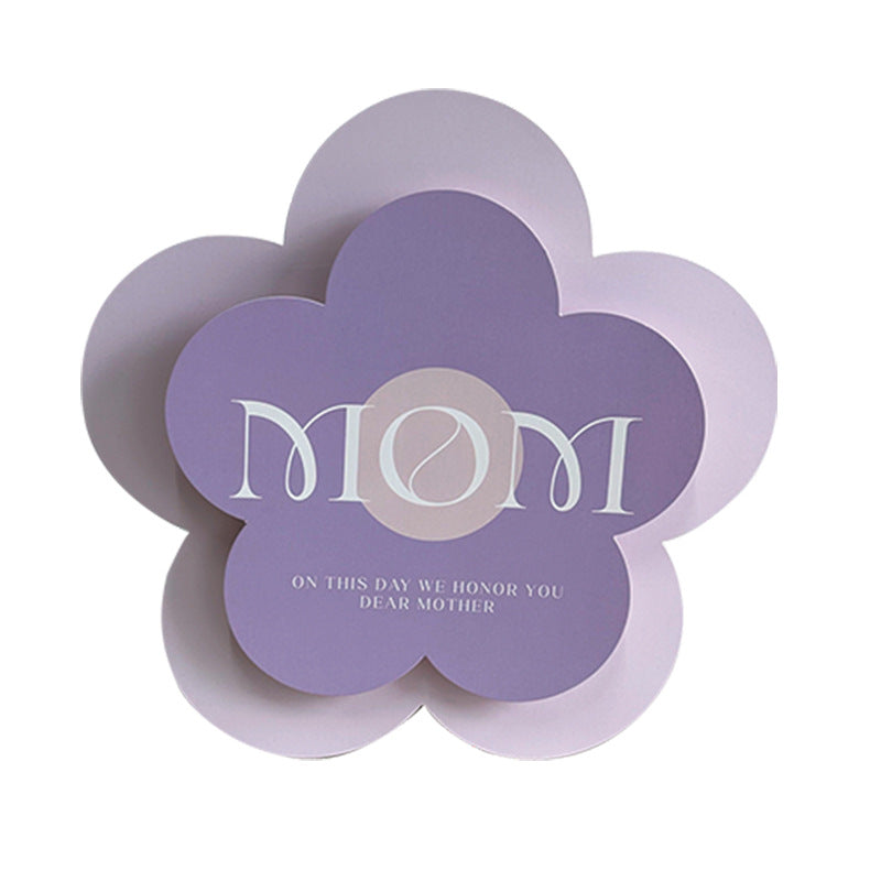 Hand-held Flower Gifts Box, 10×10×3.14 Inch