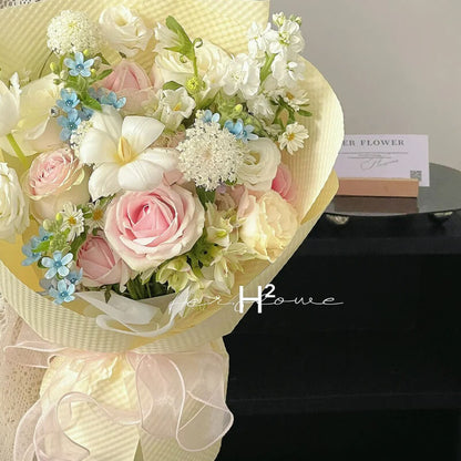 Embossed Wrapping Paper, 19.7 × 19.7 Inch, 10 Sheets