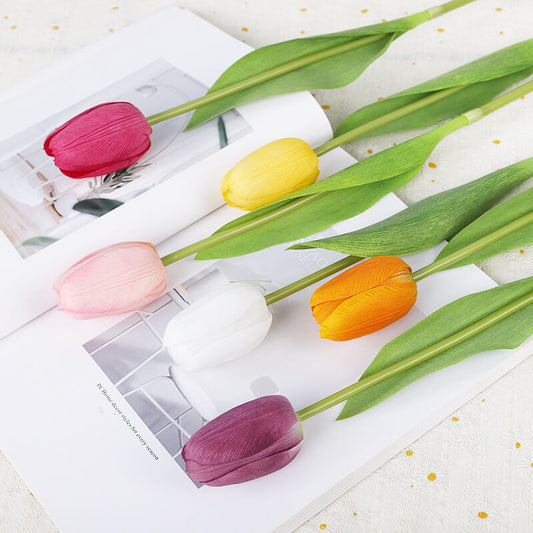 Realistic Artificial Tulip Flowers