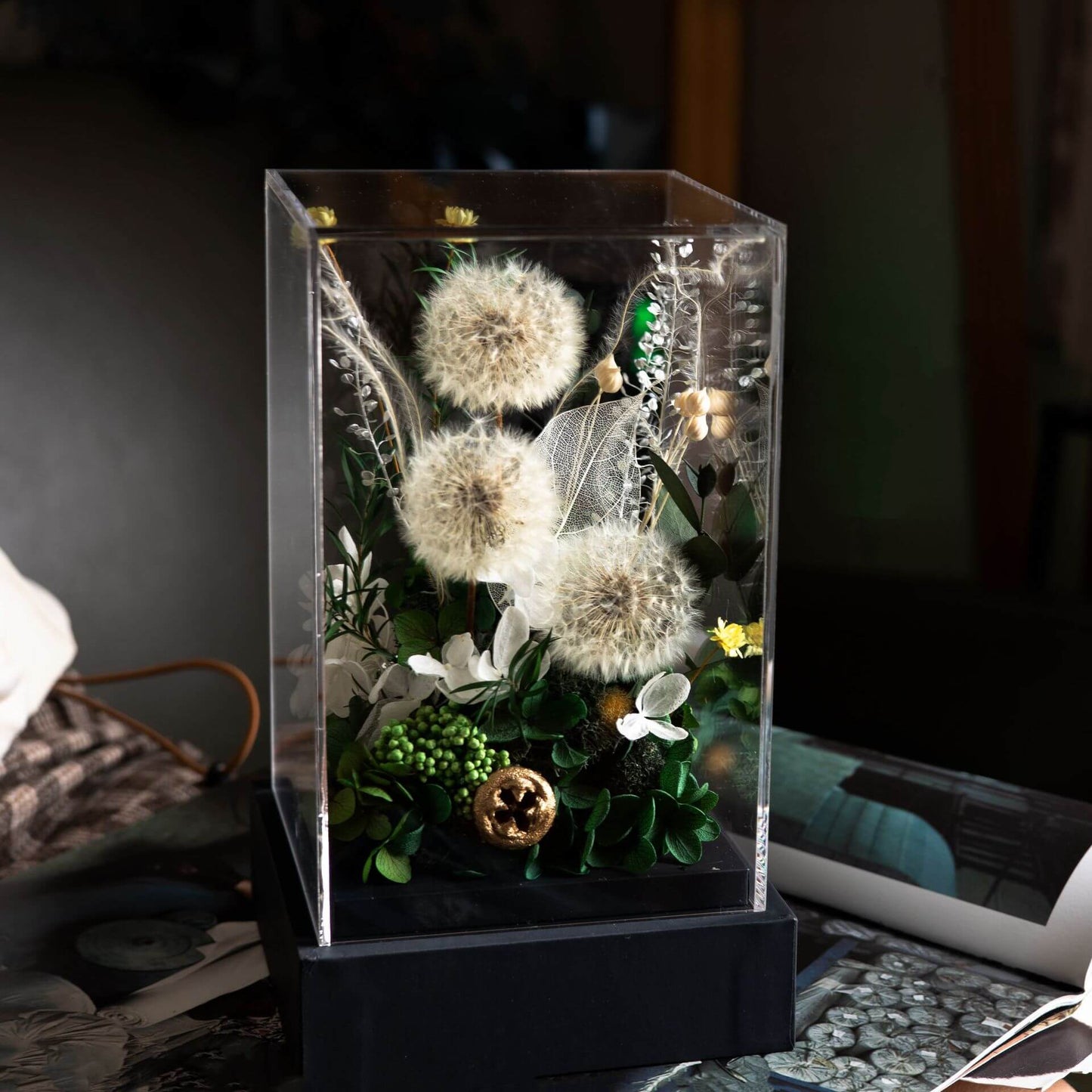 Dandelion Real Flowers Gifts For Her