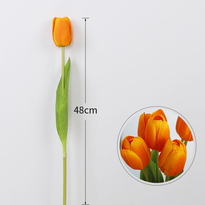 Realistic Artificial Tulip Flowers