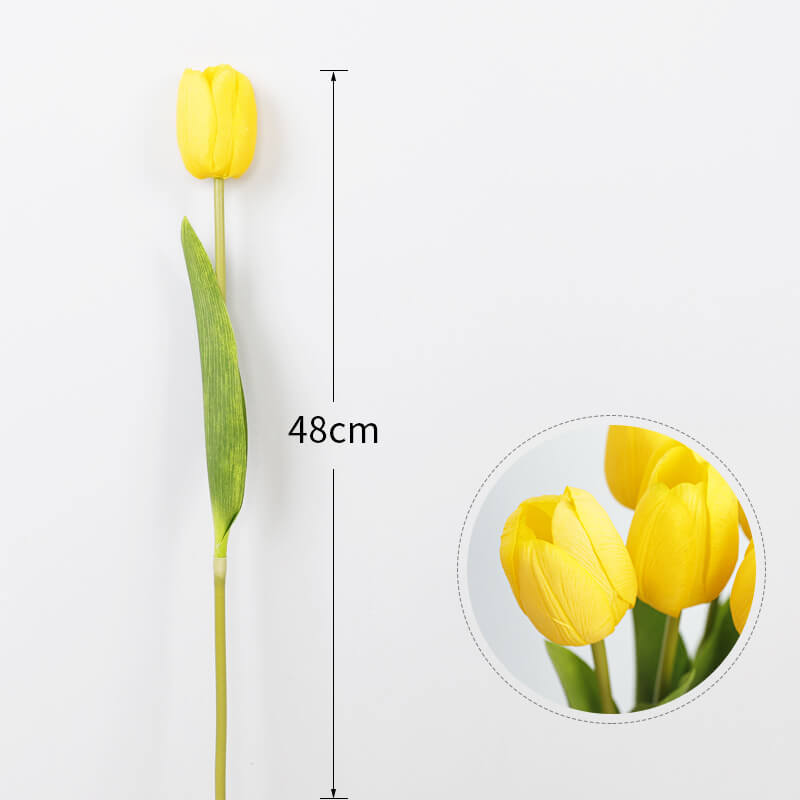 Realistic Artificial Tulip Flowers