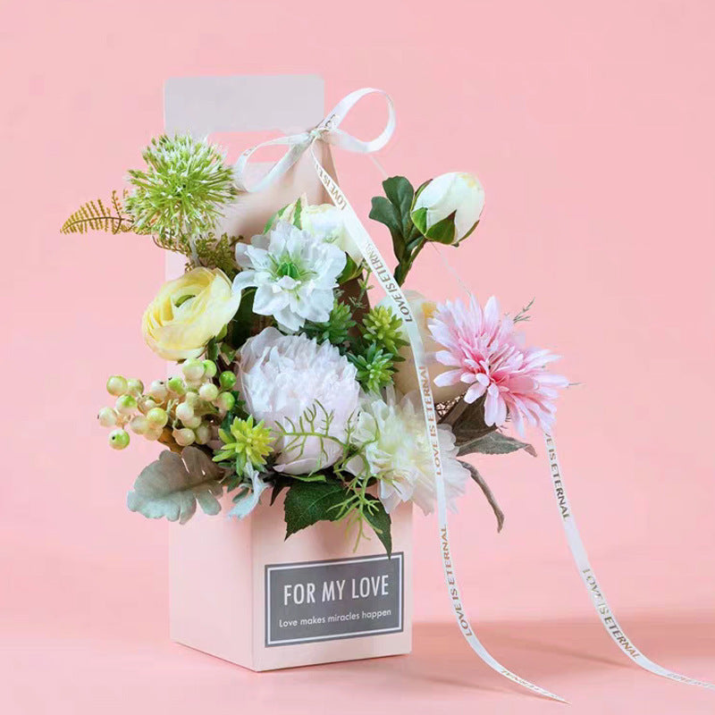 10pcs Elegant Floral Gift Bags