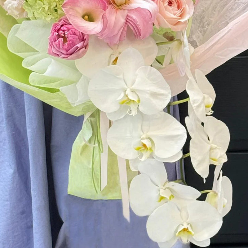 Handmade Herbal Flower Paper, 16.1 × 20.8 Inch, 5 Sheets