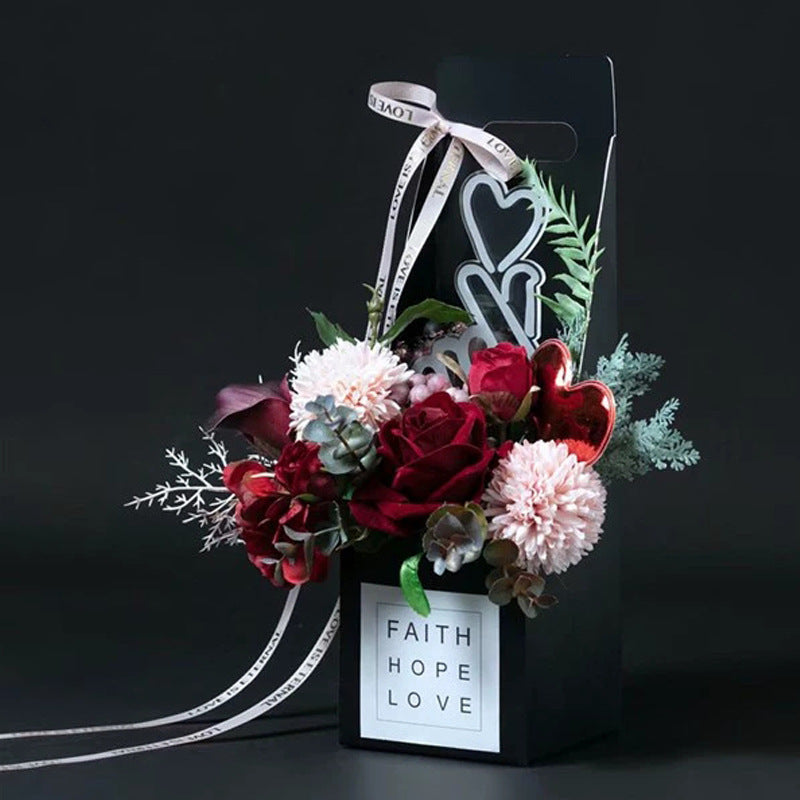 10pcs Elegant Floral Gift Bags