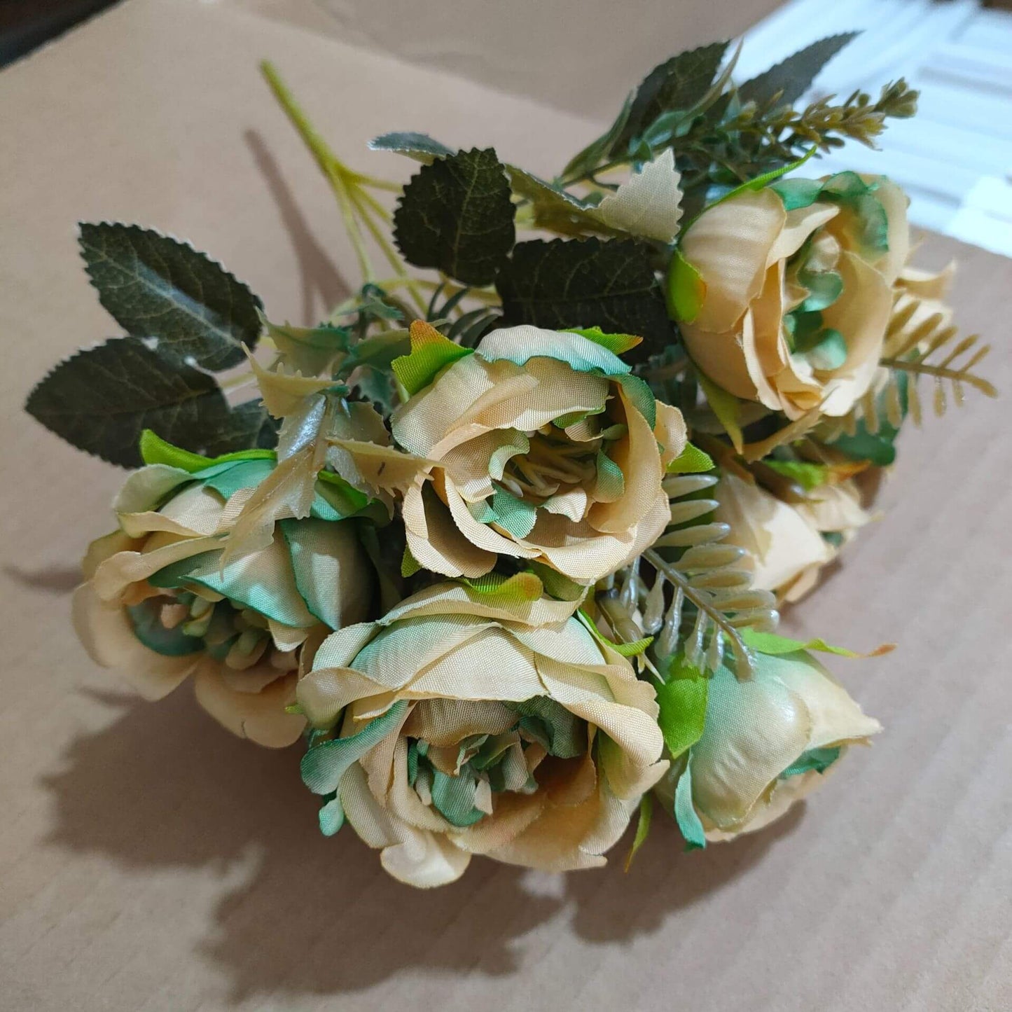 8 Heads Artificial Peony Flowers