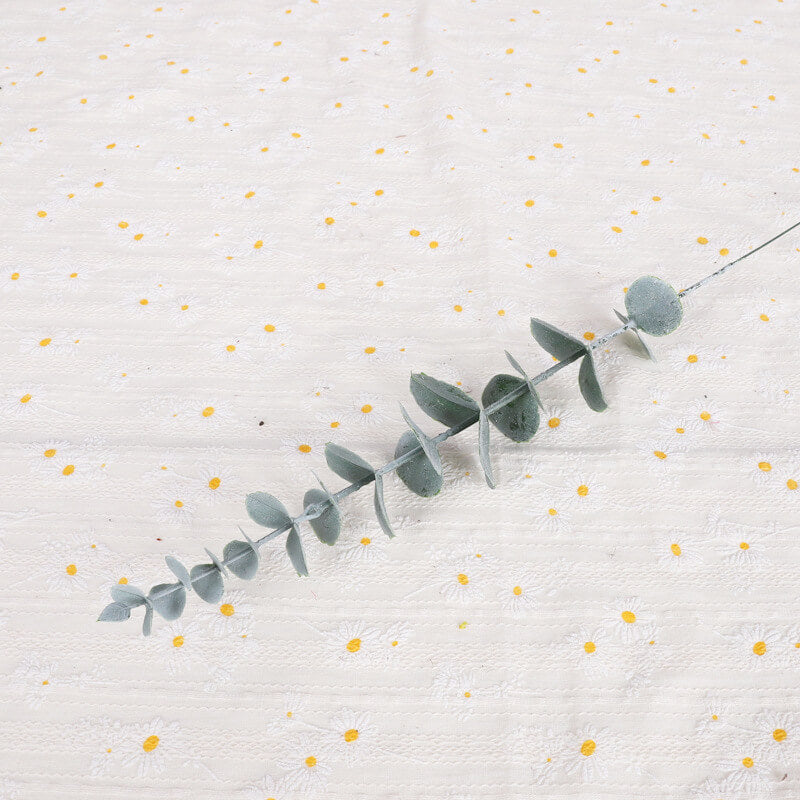 Faux Eucalyptus Leaves Arrangment