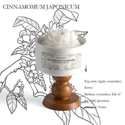 Vela perfumada para regalo de boda 