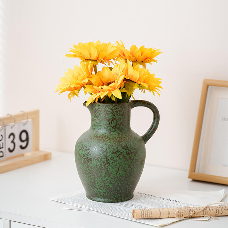 Reactive Glaze Vintage Vase