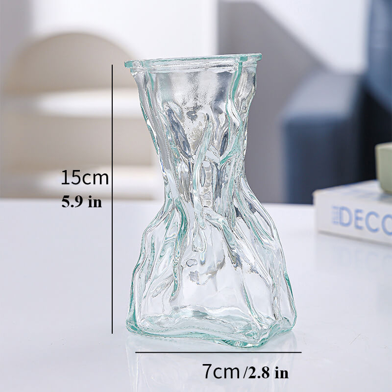 Modern Irregular Glass Vase