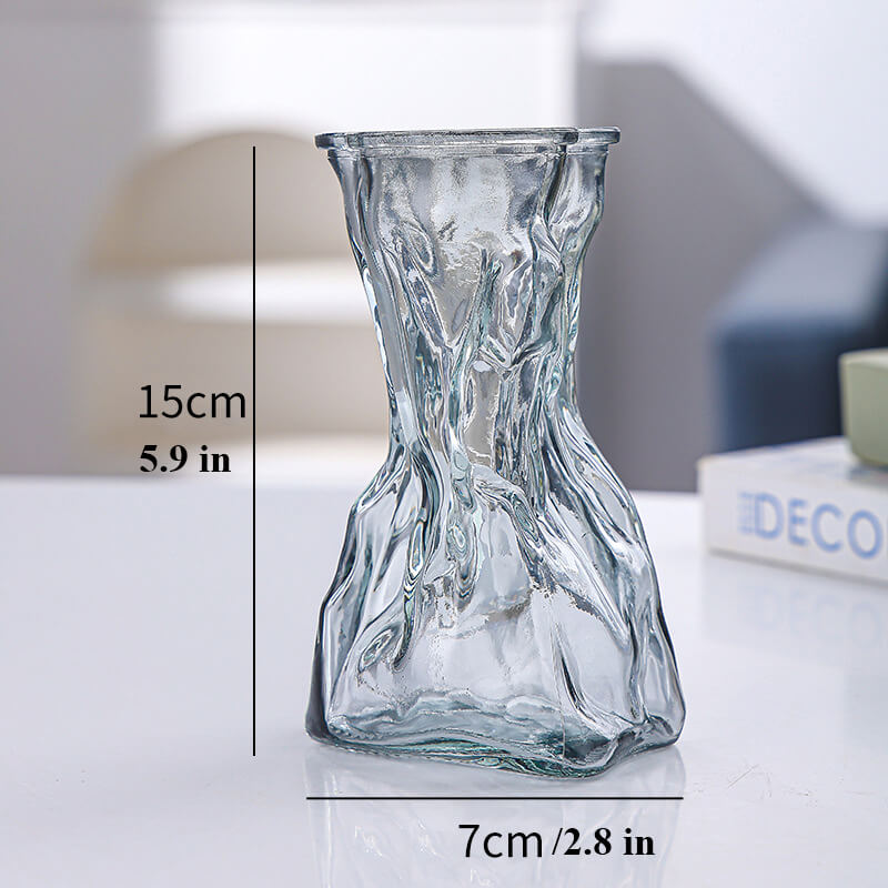Modern Irregular Glass Vase