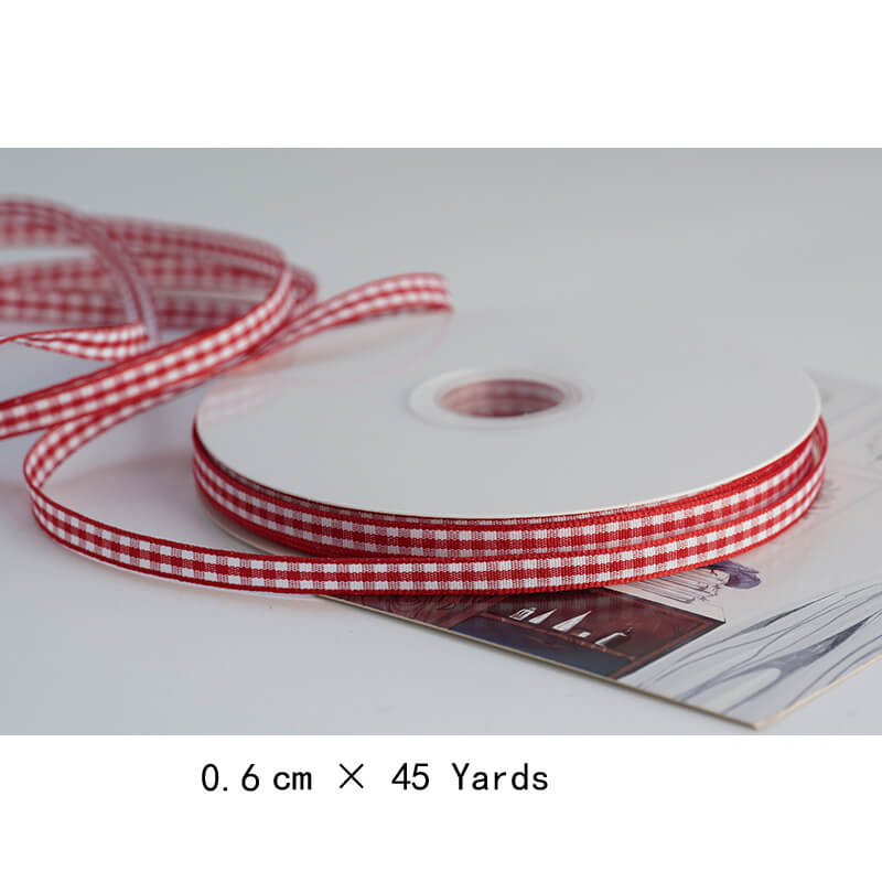 Classic Plaid Ribbon