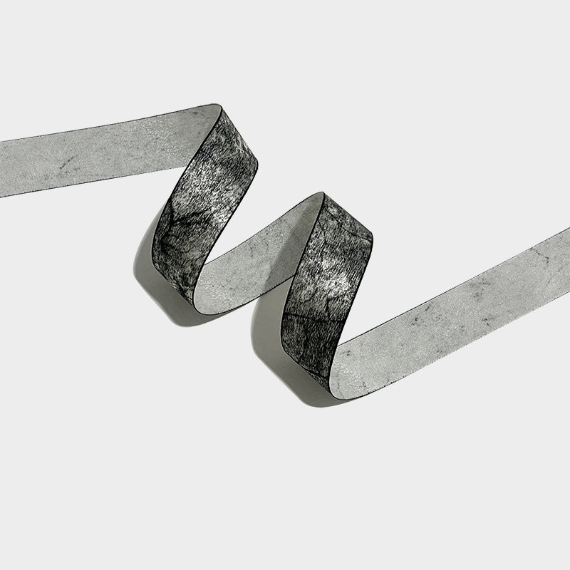 Valentine's Day Silver Ribbon, 10 Yards