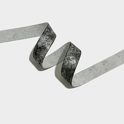 Ruban de flocon de neige transparent de Noël